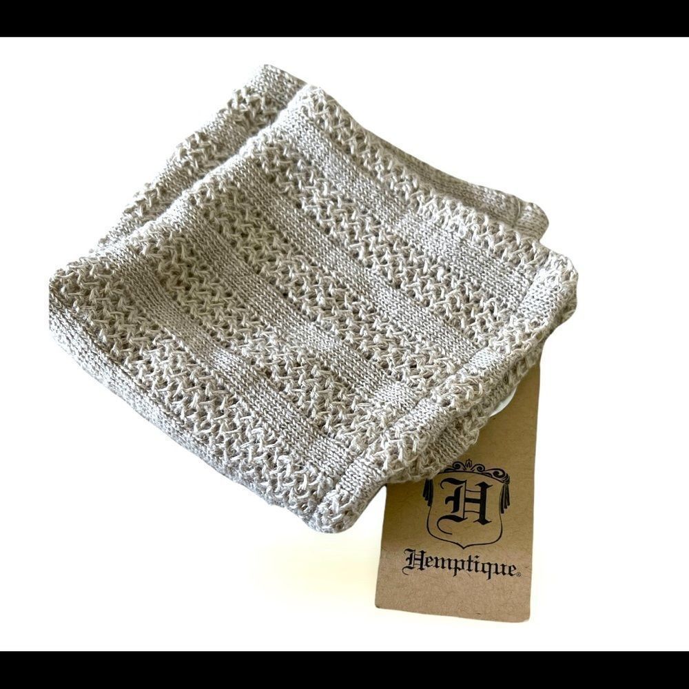 Brand
new Hemptique washcloth